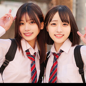 【前田美波, 小島みこ】一軍美少女2人と仲良し乱交→幸せすぎWフェラ&中出し♡【GIF】