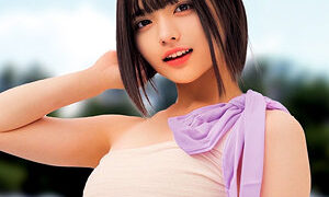 【虹村ゆみ】透明感！色白の水着美少女とナンパSEX→ゴム無し中出し【GIF】