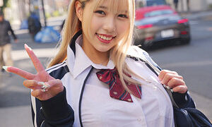 【姫乃うるは】ノリ良し・感度良しな派手髪ギャルとなかよく中出しH【GIF】