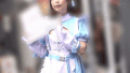 【星野ねね】色白巨乳チャイナドレス嬢が鬼畜に翻弄される激烈中出し【GIF】