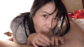 【朝妃りお】すっぴんノーブラ彼女と濃密ハメ撮り、甘く意地悪な朝の絡み合い【GIF】