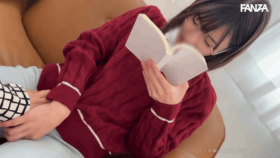 【及川うみ】地味め女子大生の真面目な眼鏡っ子がスイッチONで激しく求める中出し絶頂【GIF】