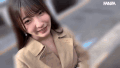 【彩月七緒】忠犬マゾ犬なおが駐車場でお漏らし露出散歩【GIF】