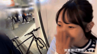 【山下紗和】街頭ハメ撮り挑戦!22歳エステ嬢と即席SEXのリアル密着【GIF】