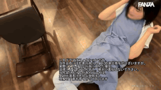 【虹村ゆみ】無垢な美人カフェ店員が狙われる中出しM調教劇【GIF】