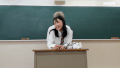 【小日向める】制服イメクラで繰り広げる甘く背徳的な教室中出しセックス【GIF】