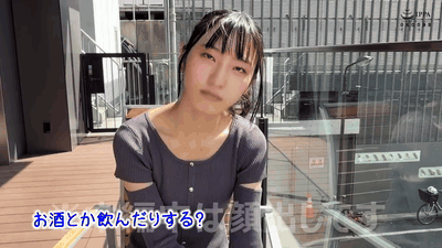 【鳥羽いく】超人見知りインドア娘が初バイブ快感に震える濃密ハメ撮り【GIF】